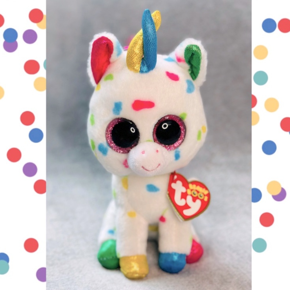 Ty Beanie Boo Harmonie the Unicorn with Tags